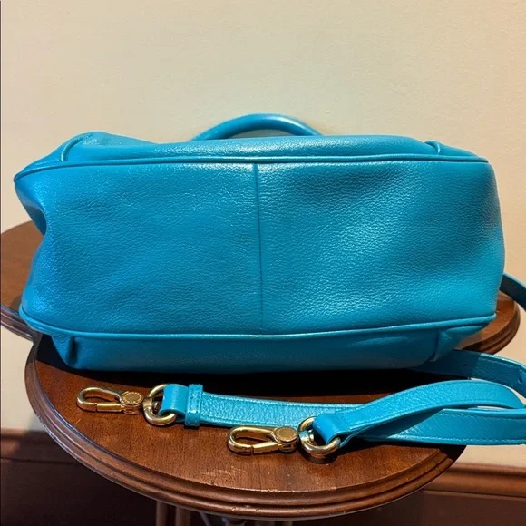 Marc JacobsSatchelshoulder/Crossbody bagleatherturquoise Brass Hardware